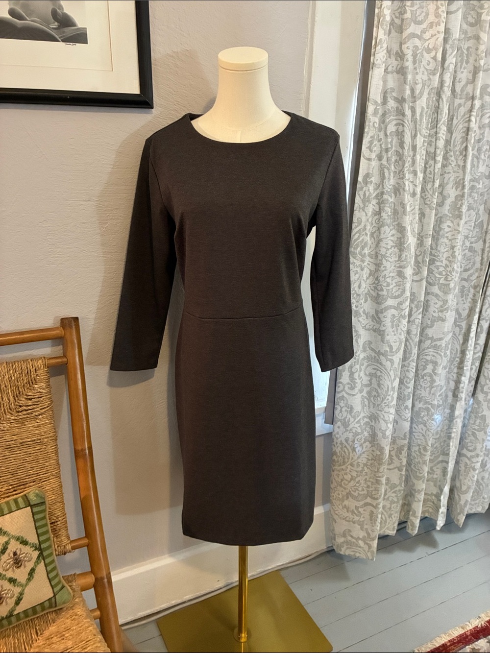 Old Navy Charcoal Gray Sheath Dress